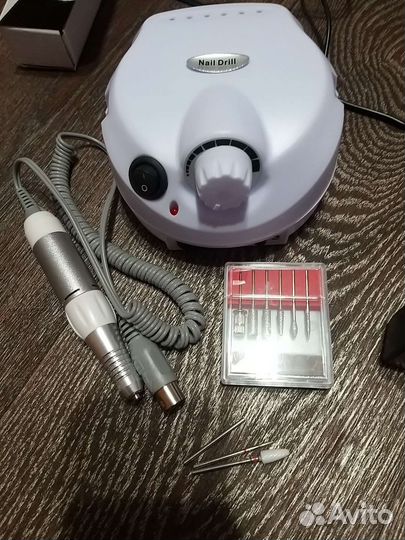 Набор для маникюра уф лампа nail drill