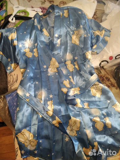 Халат велюровый