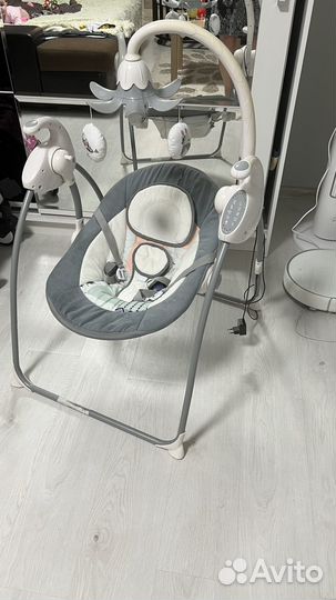 Детские электронные качели