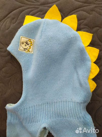 Шапка шлем демисезонный 48- 50