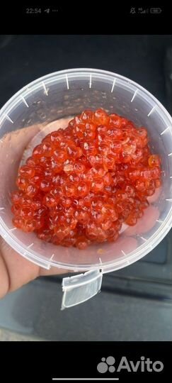 Восстановленная икра рыб лососевых пород