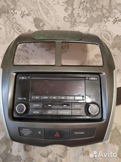 Магнитола mitsubishi asx 2013