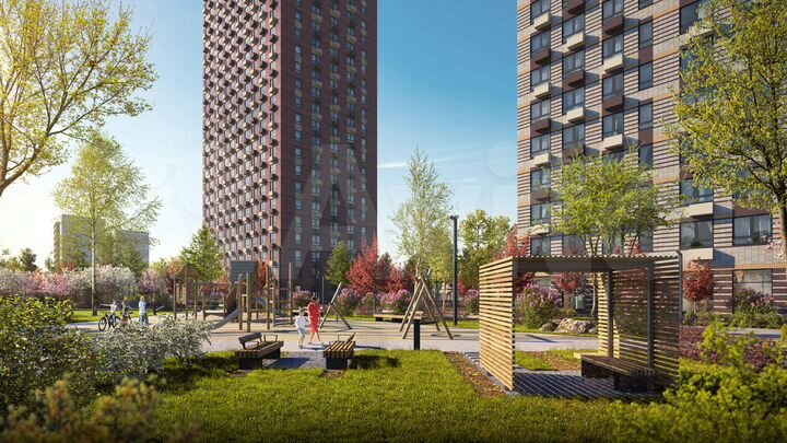 Квартира-студия, 25,6 м², 27/33 эт.