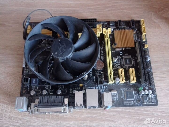 Материнская плата с процессором на lga 1150