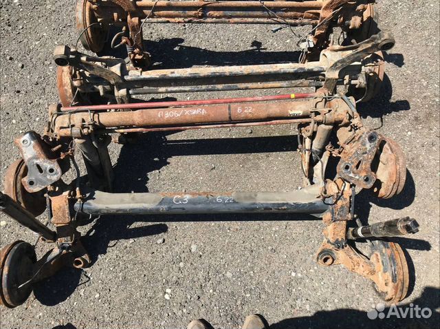 Балка задняя Citroen C3
