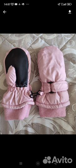 Комплект шапка и шарф для девочки зима