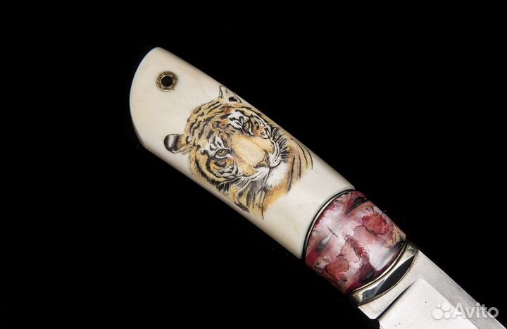 Нож тигр из стали S390