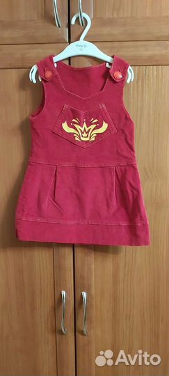 Вельветовый сарафан