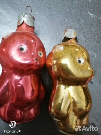 Елочные игрушки СССР