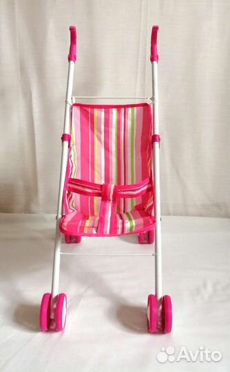 Коляска для кукол прогулочная складная