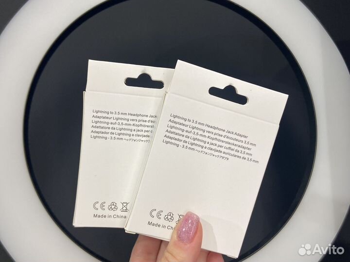 Переходник Lightning на AUX для iPhone 12 Prо