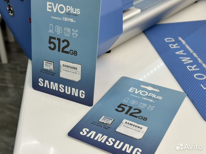 Оригинальная флеш карта Samsung microsd 512Gb Evo