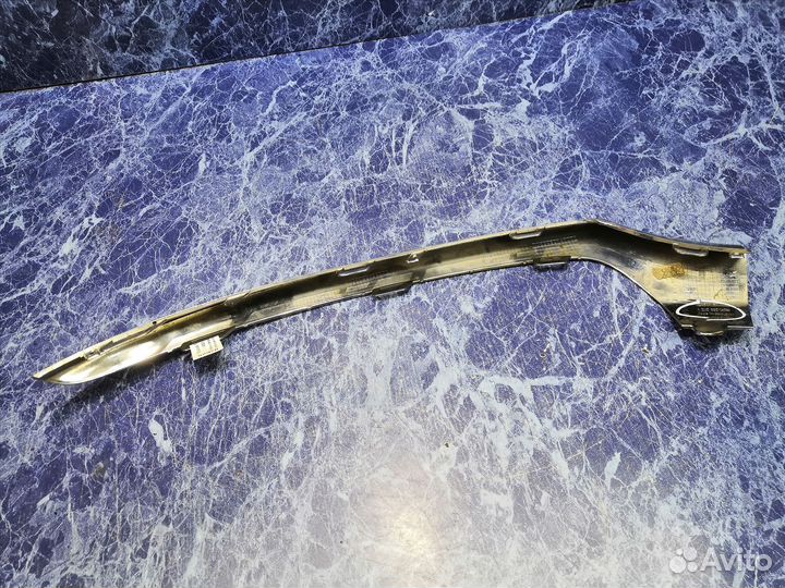 Хром накладка бампера Mercedes W205 Мерседес в205