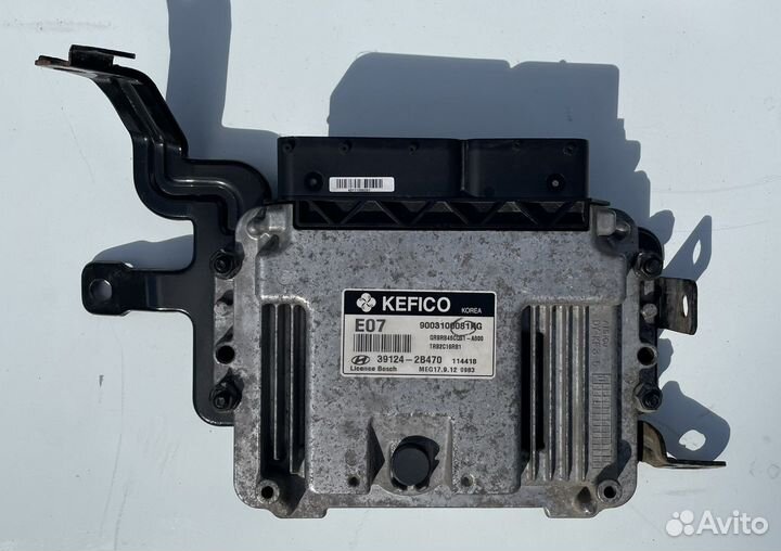 Эбу мозги hyundai solaris 1 AT 1.6