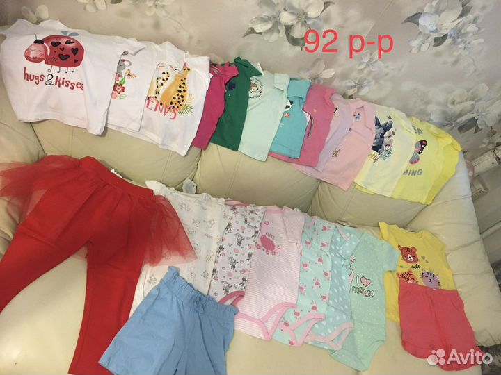 Одежда на девочку новая от 74 до 92