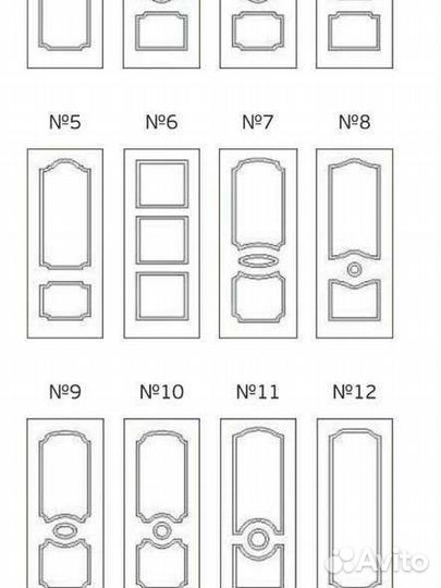 Мдф панель на входной двери