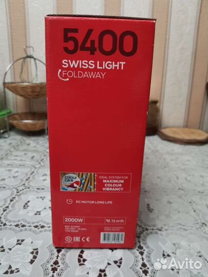Фен Valera professional swiss Light 5400