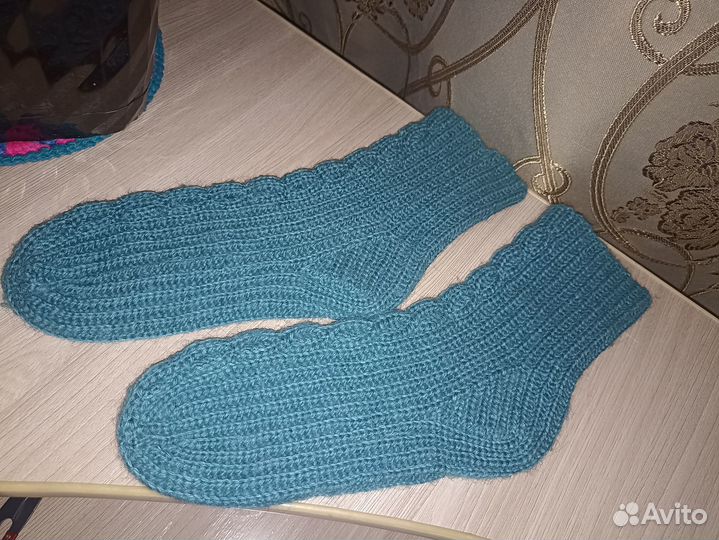 Носки вязаные ручной работы