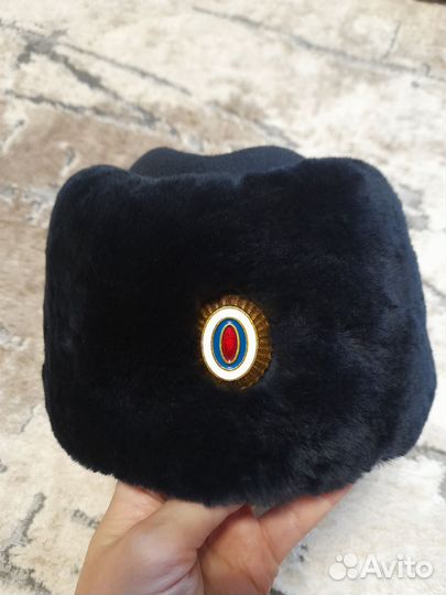 Шапка зимняя мвд женская