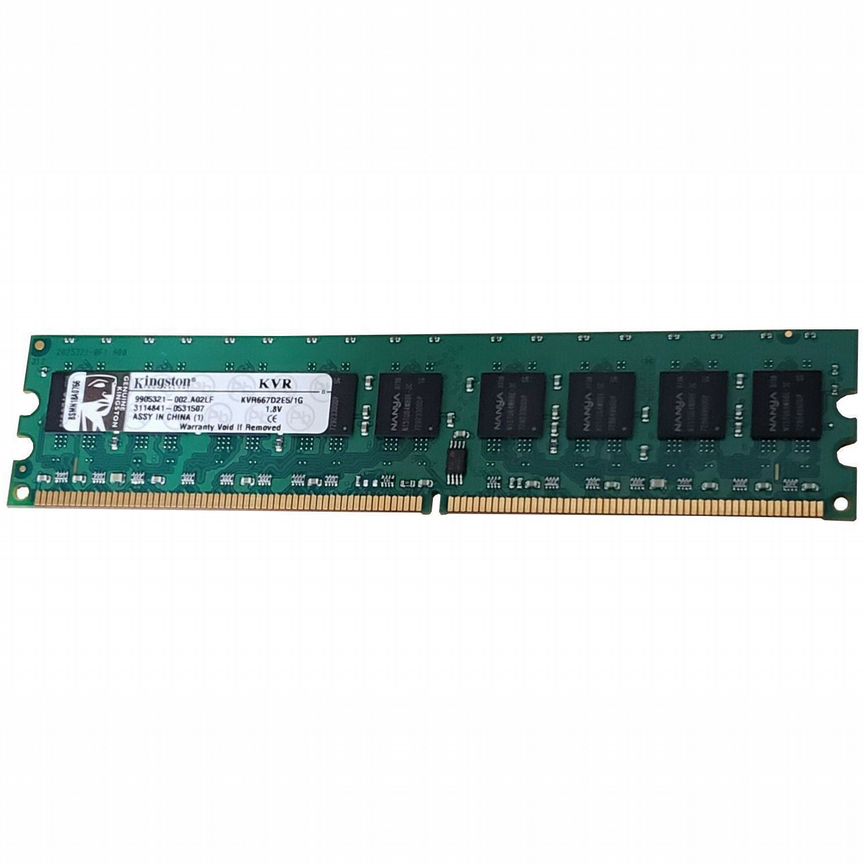 [KVR667D2E5/1G] Оперативная Память Kingston 1gb Kvr667d2e5/1g