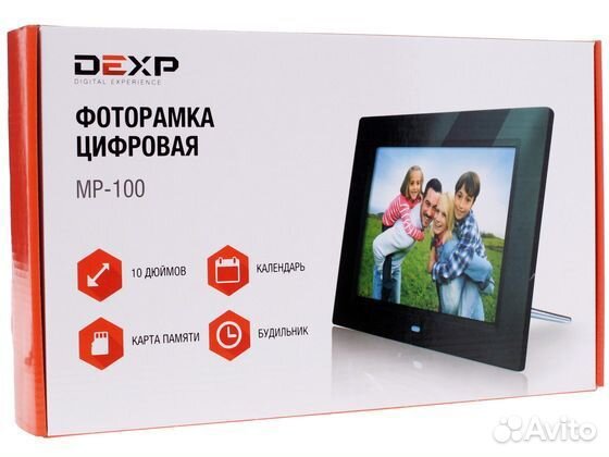 Цифровая фоторамка dexp MP-100