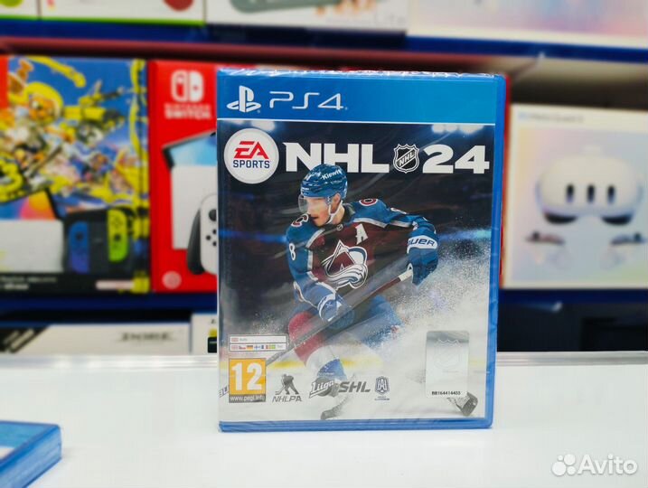 Nhl 24 ps4 диск