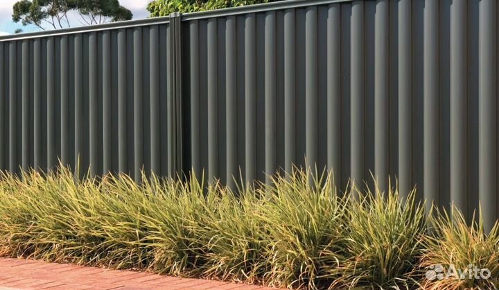 Забор из профлиста под ключ качественно