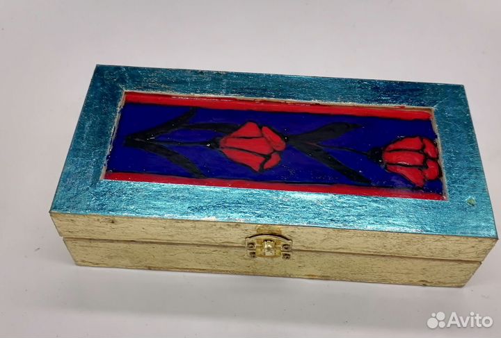 Витражная шкатулка