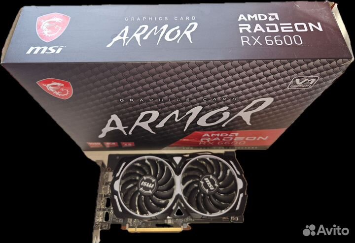 Видеокарта rx6600