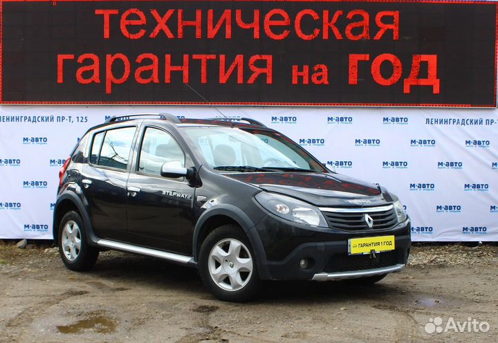 Renault Sandero Stepway 1.6 МТ, 2012, 174 000 км