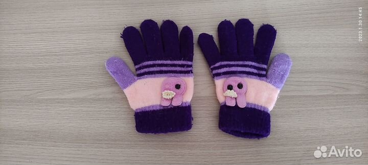 Варежки и перчатки детские
