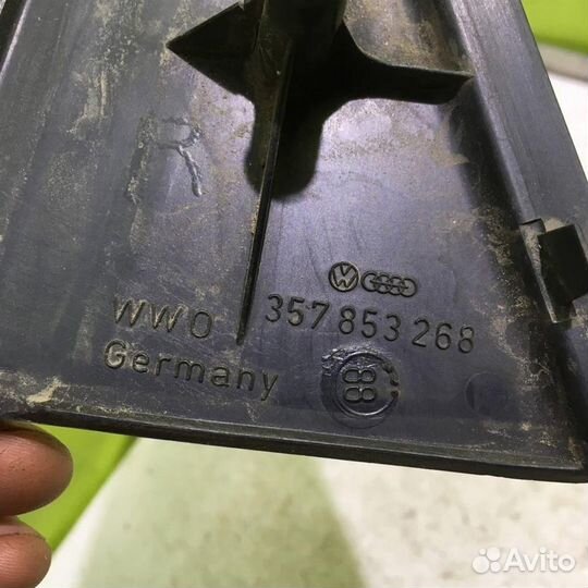 Накладка двери задней правой Фольксваген Пассат