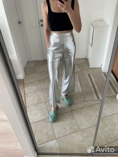 Брюки металлик Tati clothes