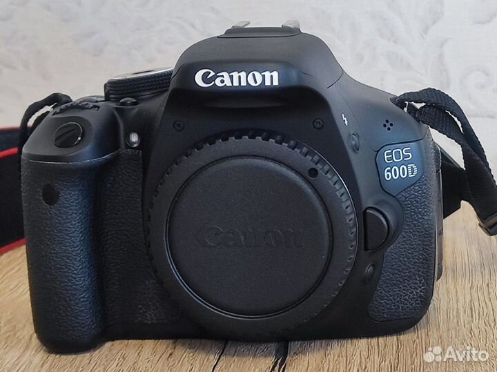 Зеркальный фотоаппарат canon eos 600d kit 18 55