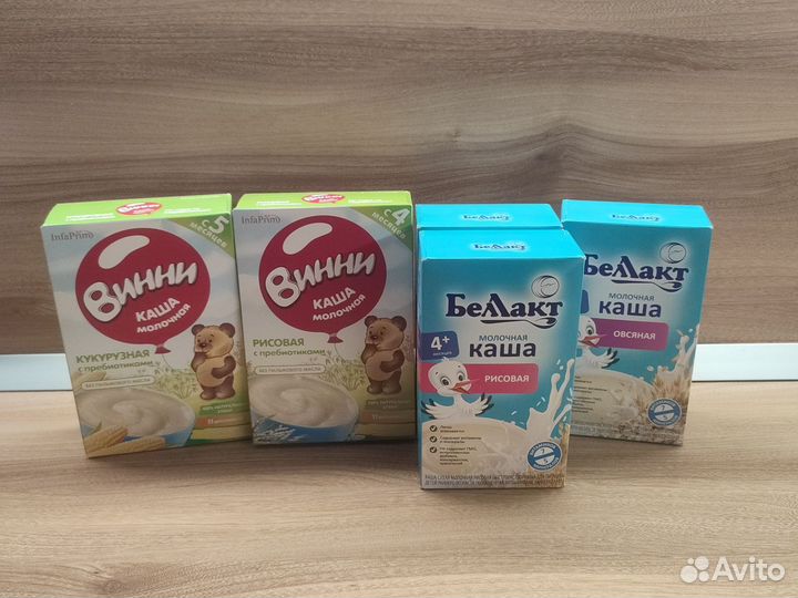 Детские каши молочные