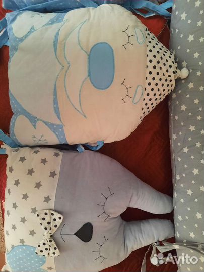 Бортики в кроватку