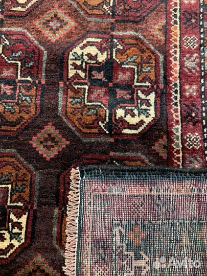 Иранский ворсовый ковер, балуччи 293х130 см