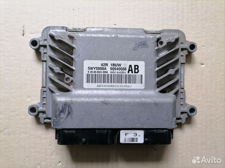 Блок управления двигателем F16D3 для Daewoo Nexia