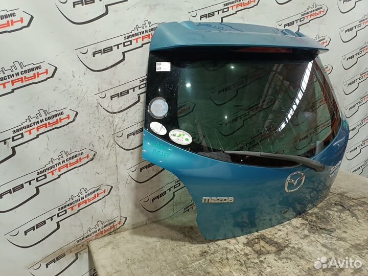Дверь задняя mazda demio mazda2 DE DE3AS DE3FS DE5FS dejfs D6Y16202XA синий, 40E KA9271
