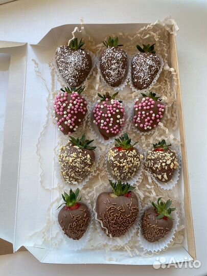 Набор клубники в бельгийском