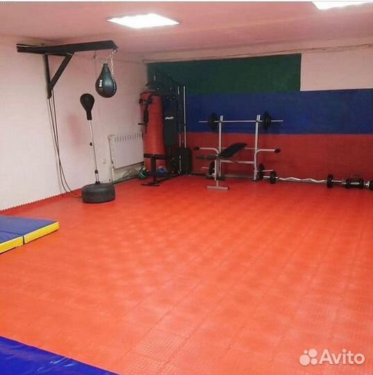 Модульный пол для гаража