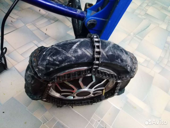 Трицикл снегокат