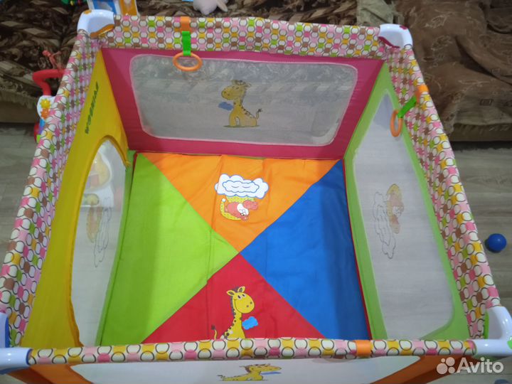 Большой детский манеж