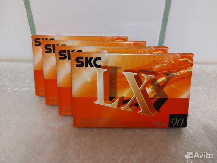 Аудиокассеты новые skc lx