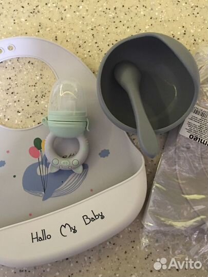 Набор детской посуды для первого прикорма