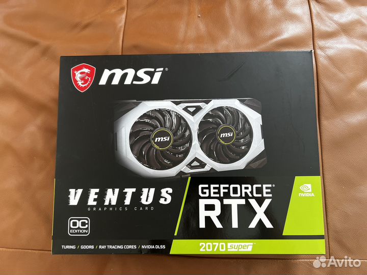 Msi Geforce RTX 2070 super ventus oc 8gb