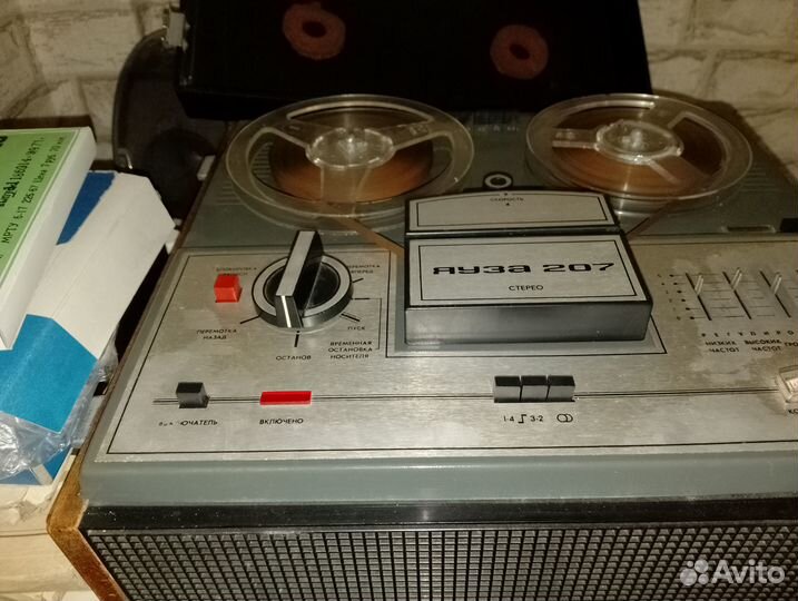 Катушечный магнитофон яуза