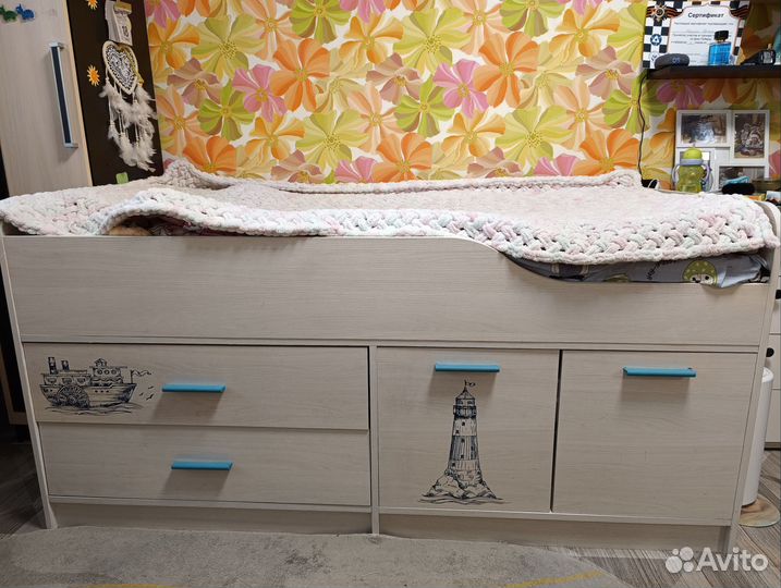 Детская кровать чердак