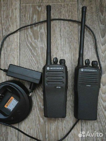 Комплект радиостанций Motorola CP040+DP1400, VHF