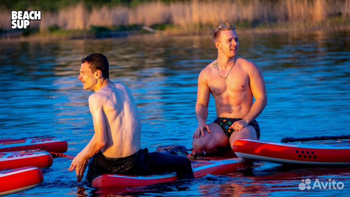 Прогулка на сапах Лахтинский разлив